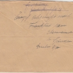 Bizone - 80+5 Pfg. Bauten Zustellurkunde Neustadt Schwarzw. - Hinterzarten 1951