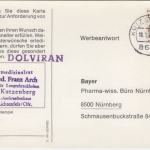 BRD - 8621 Kutzenberg 1967 Pharma-Werbepostkarte (Lasonil Bayer) n. Nürnberg