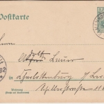 DR - Elmenhorst 3.6.02 kleiner K1 5 Pfg. Ganzsache n. Charlottenburg