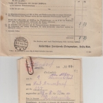DR - Rinteln 1919 Vordruckkuvert Fernsprechgebühren m. 19 Quittungen