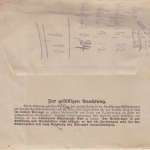DR - Rinteln 1919 Vordruckkuvert Fernsprechgebühren m. 19 Quittungen
