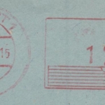 SBZ - Erfurt 14.9.45 teilaptierter Postfreistempel Brief n. Wurzen