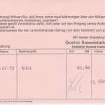 BRD - Hess.-Lichtenau 1973 30 Pfg. AFS RosenblathTische Karte n. Dörentrup
