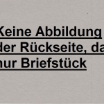 BRD - 100 J dt. Briefmarke Satz 3 Pracht-Briefstücke roter ESST München 30.SEP49