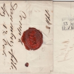 Sachsen - Leipzig 1845 Paketbegleitbrief n. Dresden - mit Inhalt
