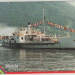 Österreich - Traunsee-Schifffahrt Zuleitungspost LH-1st-Flug Gumunden 1987
