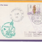 BRD - Airlanka Erstflug Frankfurt a/M - Colombo 1986