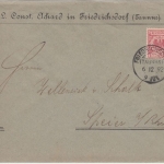 DR - Friedrichsdorf (Taunus) 6.12.92 KOS 10 Pfg. Krone/Adler brief n. Speyer