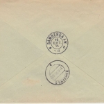 DR - Gebenbach 1936 nachverw. bayer. K1 Einschreibebrief n. Bamberg