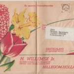 Niederlande - 5 C. Freimarke Dillustr. Drucksache Amsterdam - Planegg 1956
