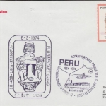 Peru - Lufthansa Sonderflug 40 J. Südatlantikverkehr Lima - Frankfurt a/M 8.3.74