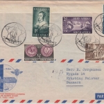 Niederlande/SWA - Riebeeck Landing 1652-1952 Schmuckkuvert Doppelausgabe