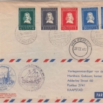 Niederlande/SWA - Riebeeck Landing 1652-1952 Schmuckkuvert Doppelausgabe