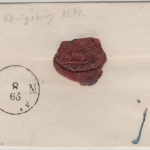 Preussen - Schoenfliess 28/8 K2 Francobrief n. Torgelow b. Stettin ca. 1840/45