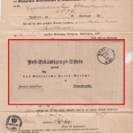 NDP - Berlin H.St.PE. 5.7.69 Postbehändigungsschein n. Schneidemühl