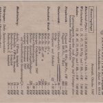 All.Bes. - 6 Pfg. Arbeiter Drucksache Arnstadt 1947 Nachsendung SCHWEDEN 1948 !