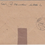 All.Bes./Kontrollrat - 2x42 Pfg. Ziffer Einschreibebrief Olbernhau Zschopau 1946