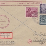 DR - DDP Alpenvorland St. Ulrich i. Gröden Einschreibebrief n. Schönebeck 1944
