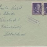 Gen.Gouv. Polen - Wysowa über Gorlice Landpoststelle Brief n. Braunschweig 1943