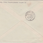 Gen.Gouv. Polen - 24+60 Gr. Bauwerke Einschreibebrief Krakau 5 - Berlin 1941