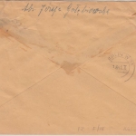 Gen.Gouv. Polen - 24+60 Gr Bauwerke Einschreibebrief Landpoststelle Wasniow 1941