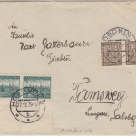 Sudetenland - Hodonin Göding Mitläufer Brief n. Tamsweg 27.7.39