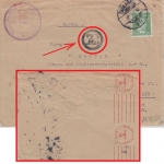 Böhmen & Mähren - Drucksache a.d. TÜRKEI (!) Istanbul Prag 1942 OKW-Zensur + "R"