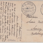 DR - Deutsche Marine-Schiffspost Nr. 12 (Emden) Karte Makassar - Mainz 1927