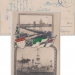DR - MSP No. 83 SMS Kaiserin AK SMS Cöln n. Berlin 1916