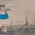 DR - MSP No. 83 SMS Kaiserin AK SMS Kolberg n. Berlin 1916