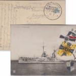 DR - MSP No. 83 SMS Kaiserin AK SMS Kaiser n. Berlin 1916