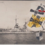 DR - MSP No. 83 SMS Kaiserin AK SMS Kaiser n. Berlin 1916