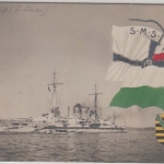 DR - MSP No. 83 SMS Kaiserin AK SMS Thüringen n. Berlin 1916