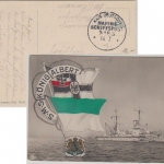 DR - MSP No. 83 SMS Kaiserin AK SMS König Albert n. Berlin 1916