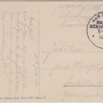 DR - MSP No. 83 SMS Kaiserin AK SMS König Albert n. Berlin 1916