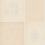 Polen - Dachau Allach Polish Red Cross 4 Blöcke gez./ungez. postfrisch 1945