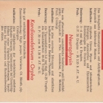 Berlin - 6 Pfg. Schwarzaufdruck Drucksachenkarte Pharma Berlin - Hamburg 1949
