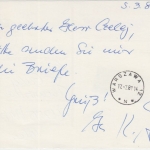 BRD - 60 Pfg. B&S Ganzsache Luftpostkarte n. POLEN Tönning - Wrschau 1981