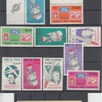 Paraguay - Markenausgabe u. Blöcke Beitrag Deutschland zur Weltraumfahrt 1966