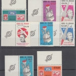 Paraguay - Markenausgabe u. Blöcke Beitrag Deutschland zur Weltraumfahrt 1966
