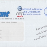 BRD - Privatpost Post Modern Firmenbrief Dresden - Niesky 2003