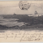 DR - Deutsche Seepost Linie Hamburg Südamerika AK Leixoes PORTUGAL - Göhren 1901