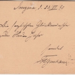 Österreich/Levante - 10 P. a. 5 Kr. Ganzsache Smirne - Wilhelmshaven 1890