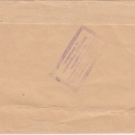 DP Türkei - 10 P. a. 5 Pfg. K/A Ganzsache Streifband Jerusalem - Darmstadt 1904