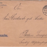 DR - Potsdam 1915 Heeressache Kgl. Standesamt n. Berlin - mit Inhalt