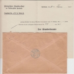 DR - Potsdam 1915 Heeressache Kgl. Standesamt n. Berlin - mit Inhalt