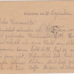 DR - Kgl.Pr.Fernsprech-Doppelzug 591 Feldpostkarte 47. Landw.Div. 1916 n.