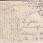 Frankreich - St. Hilaire le Petit Straßenansicht sw-AK Feldpostkarte 1915