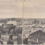 Frankreich - Somme-Py sw-Panoramakarte (Klappkarte) Feldpost n. St. Jacob 1915