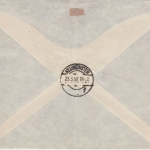 Südafrika - 300 J. J.v. Riebeek Satz Luftpost Einschreiben-FDC van Riebeek 1952